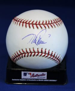 Autographed Todd Walker Rawlings Official Major League Baseball with COA