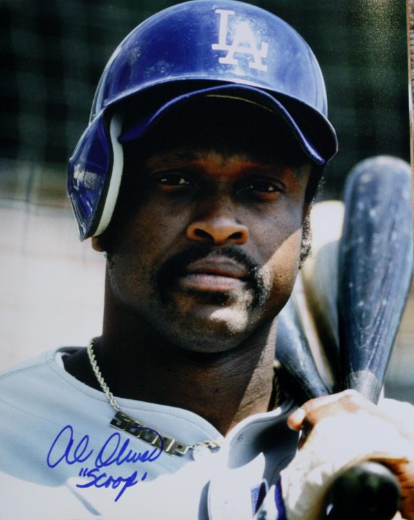 Autographed Al Oliver Los Angeles Dodgers 11x14 photo