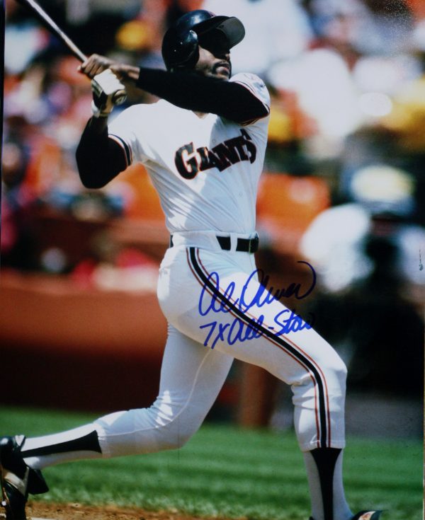 Autographed Al Oliver San Francisco Giants 11x14 photo