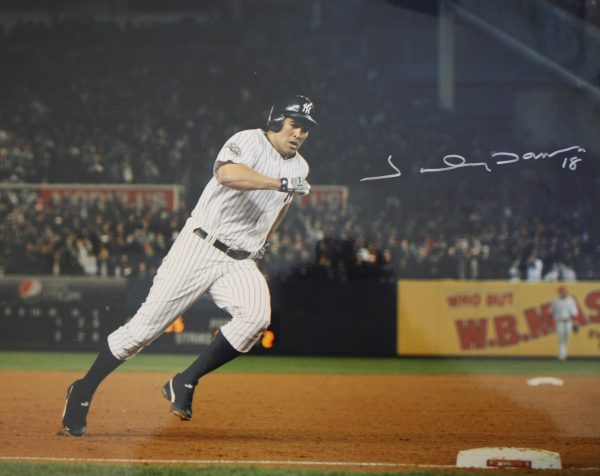 Autographed 16x20 Johnny Damon  New York Yankees photo - w/ COA