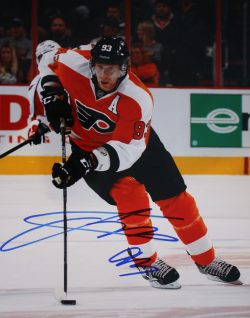 Autographed Jakub Voracek Philadelphia Flyers 11x14 Photo with COA