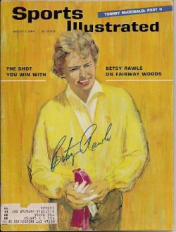 Autographed BETSY RAWLS- Sports Illustrated