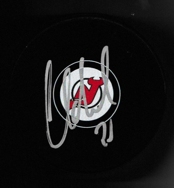 Autographed  CORY SCHNEIDER New Jersey Devils Hockey Puck