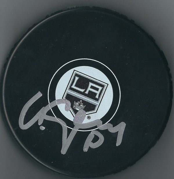 Autographed CHRISTIAN EHRHOFF Hockey Puck