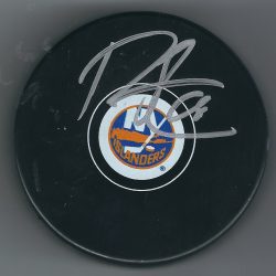 Autographed RYAN STROME New York Islanders Hockey Puck