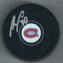 Autographed MIKE CONDON Montreal Canadiens Hockey Puck