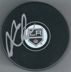 Autographed MARIAN GABORIK Los Angeles Kings Hockey Puck
