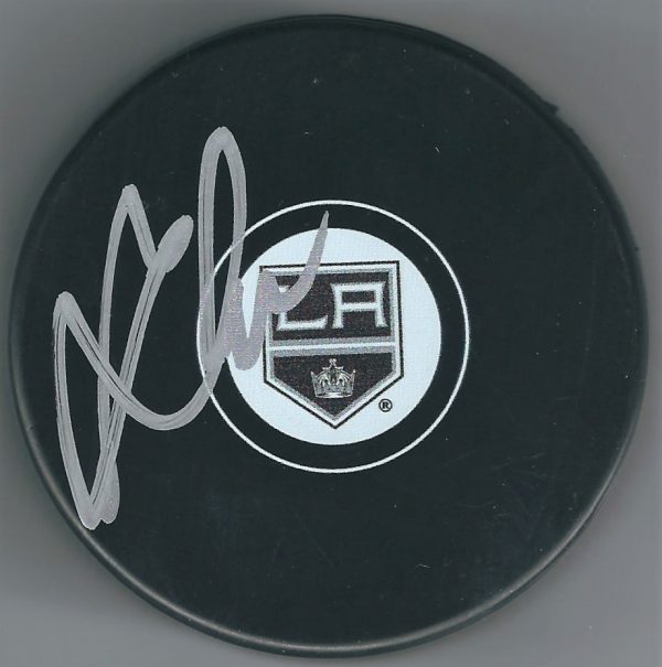 Autographed MARIAN GABORIK Los Angeles Kings Hockey Puck