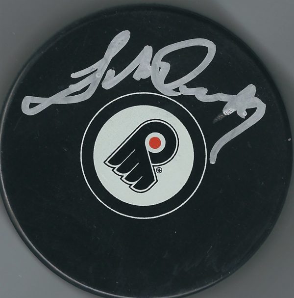 Autographed FORBES KENNEDY Philadelphia Flyers Hockey Puck