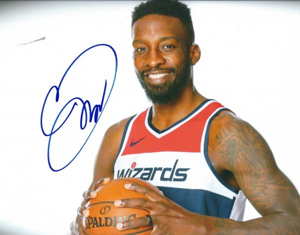 Autographed JEFF GREEN 8x10 Washington Wizards Photo