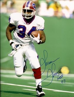 AUTOGRAPHED THURMAN THOMAS 16 X 20 Buffalo Bills Photo