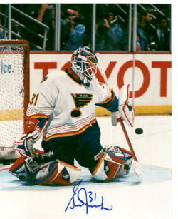 Autographed GRANT FUHR 11" X 14" Photo
