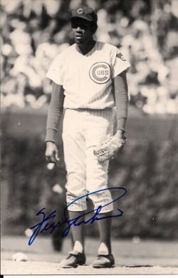 Autographed FERGIE JENKINS BW Rowe Post Card