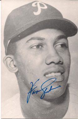 Autographed FERGIE JENKINS  BW Rowe Post Card