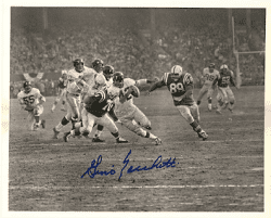 AUTOGRAPHED GINO MARCHETTI 16x20 Baltimore Colts Photo