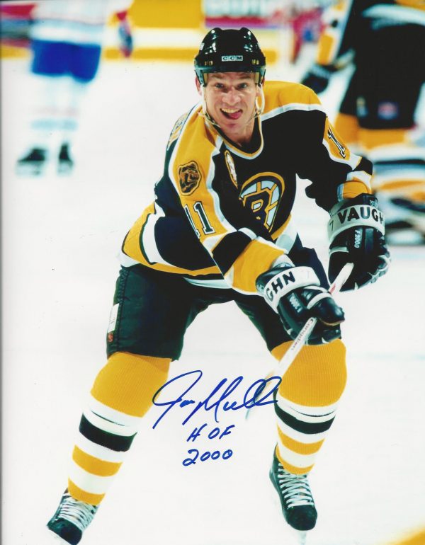 Autographed  Joey Mullen Boston Bruins 16x20 Photo