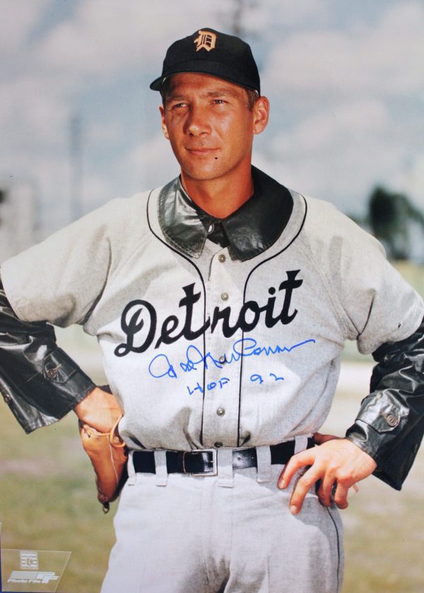 Autographed HAL NEWHOUSER 11 X 14 Detroit Tigers photo