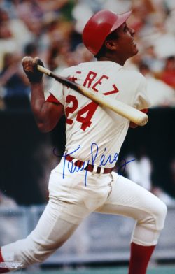 Autographed TONY PEREZ 11 X 14 Cincinnati Reds  photo