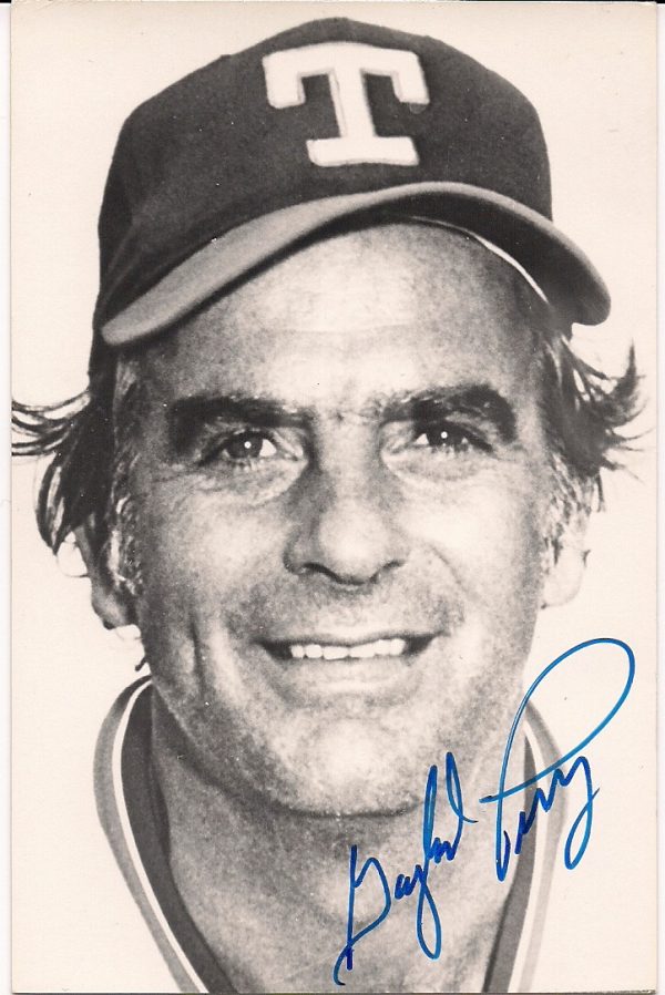 Autographed GAYLORD PERRY  BW Rowe Post Card