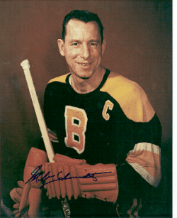 Autographed TED LINDSAY 11X14 Detroit Red Wings Photo - Main Line Autographs
