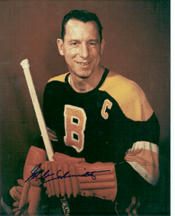 Autographed MILT SCHMIDT 11X14 Boston Bruins Photo