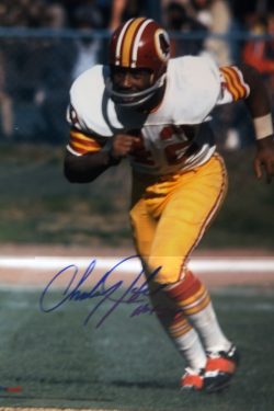 Autographed CHARLIE TAYLOR 11x14 Photo