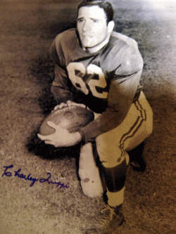 Autographed CHARLEY TRIPPI 11x14 PHoto