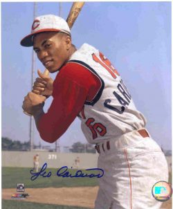 AUTOGRAPHED LEO CHICO CARDENAS 8X10 Cincinnati Reds Photo