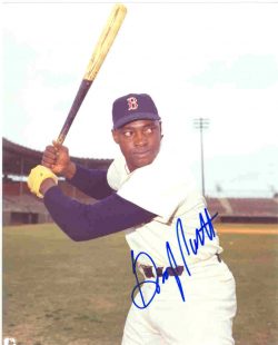 AUTOGRAPHED GEORGE SCOTT 8x10 Boston Red Sox Photo