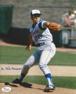 Autographed Dr. Mike Marshall Atlanta Braves 8x10  photo - JSA Authenticated