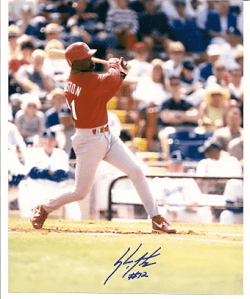 AUTOGRAPHED SHAWON DUNSTON 8x10 St. Louis Cardinals Photo