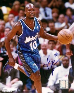 Autographed DARRELL ARMSTRONG Orlando Magic Photo