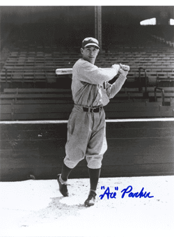 AUTOGRAPHED SIGNED photo ACE PARKER Philadelphia A's