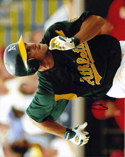 AUTOGRAPHED SIGNED photo ANDY BEATTIE Oakland A's
