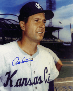 AUTOGRAPHED ART DITMAR 8X10 Kansas City A's Photo