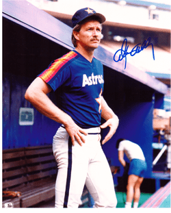 AUTOGRAPHED SIGNED photo ALAN ASHBY#4  Houston Astros