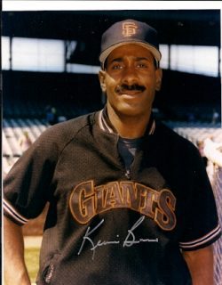AUTOGRAPHED  KEVIN BASS San Francisco Giants Pho