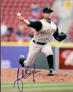 AUTOGRAPHED photo JONAH BAYLISS - Pittsburgh Pirates