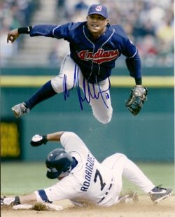 AUTOGRAPHED  photo RONNIE BELLIARD Cleveland Indians