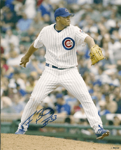AUTOGRAPHED FRANCIS BELTRAN 8x10 Chicago Cubs photo