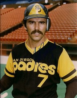 AUTOGRAPHED KURT BEVACQUA 8x10 San Diego Padres photo
