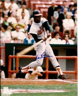 AUTOGRAPHED  PAUL BLAIR 8X10 Baltimore Orioles Photo