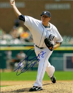 AUTOGRAPHED  photo EDDIE BONINE Detroit Tigers