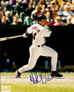 AUTOGRAPHED  photo MIKE BORDICK Baltimore Orioles