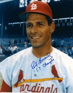 AUTOGRAPHED EDDIE BRESSOUD St. Louis Cardinals photo