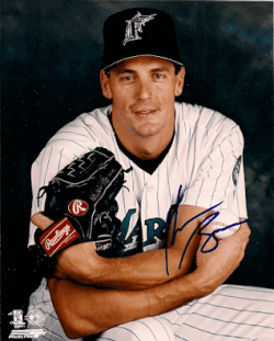 AUTOGRAPHED photo KEVIN BROWN  Florida Marlins