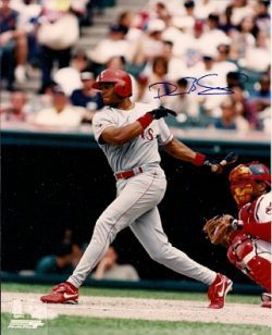 AUTOGRAPHED DAMON BUFORD 8X10 Texas Rangers Photo