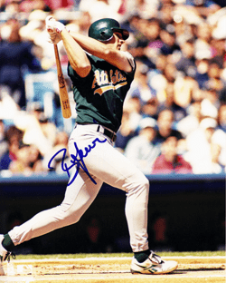 AUTOGRAPHED SIGNED photo BEN GRIEVE #3 Oakland A's