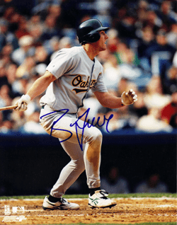 AUTOGRAPHED SIGNED photo BEN GRIEVE #5 Oakland A's