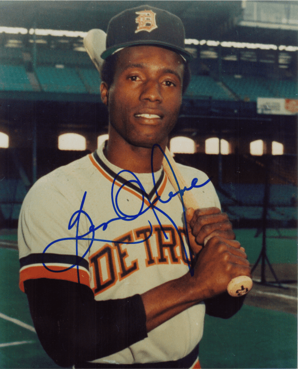 AUTOGRAPHED BEN OGLIVIE 8x10 Detroit Tigers Photo